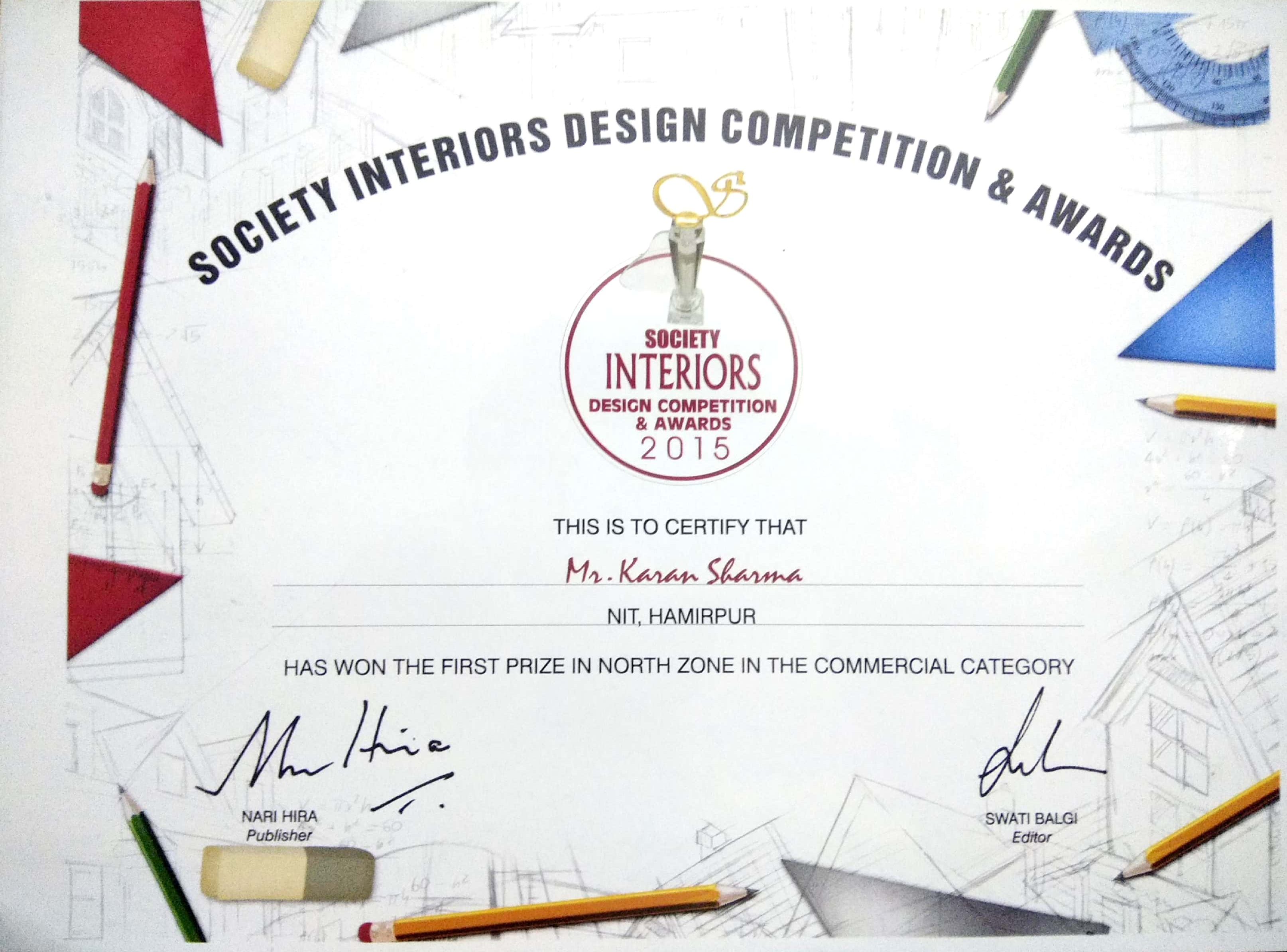 Society Interiors _First Prize